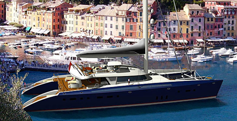 Hemisphere sailing catamaran