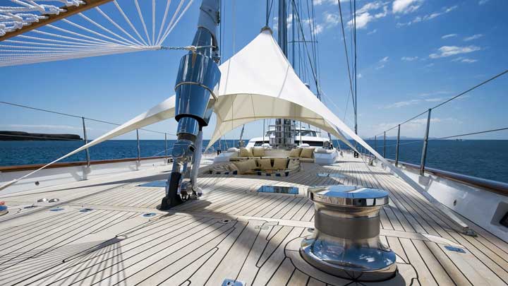 Ethereal is a superyacht ketch