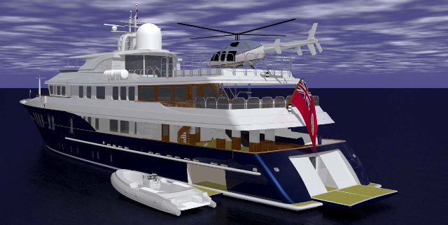 Sharp Design 50m expedition hatches open