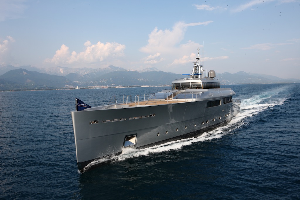 the Vitruvius megayacht Exuma