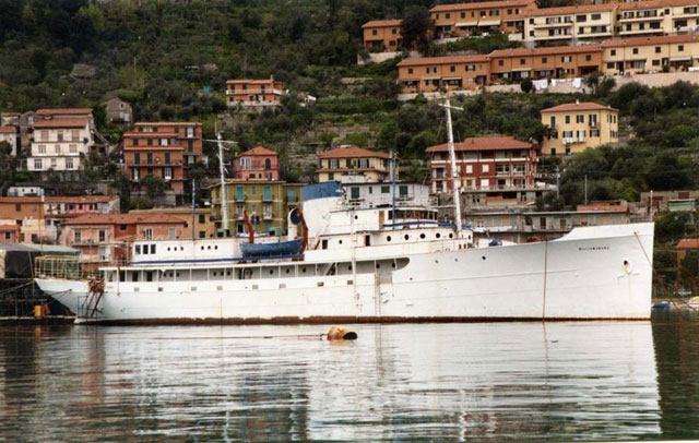 the USS Williamsburg is among the U.S. Presidential yachts