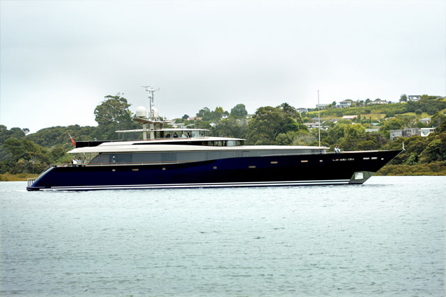 the new Loretta Anne megayacht by Alloy Yachts