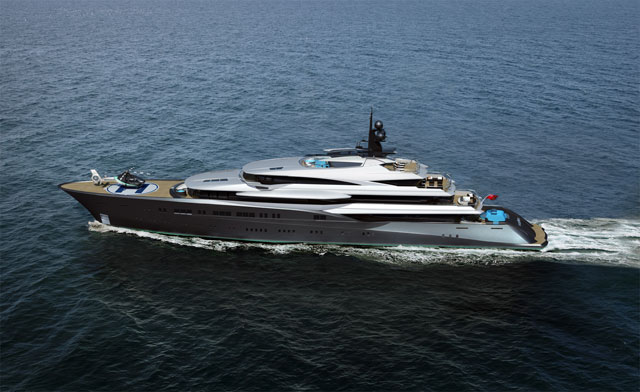 Adriel Design Lumen superyacht for Oceanco