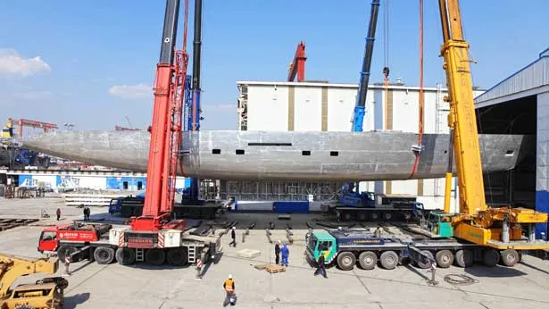 Perini Navi hull 2218