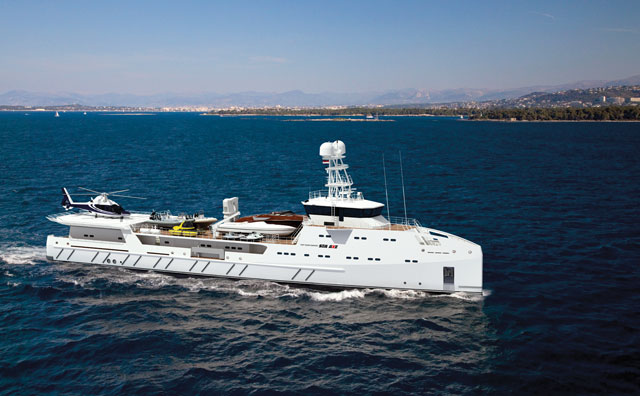 Garcon is Sea Axe Fast Yacht Support Vessel