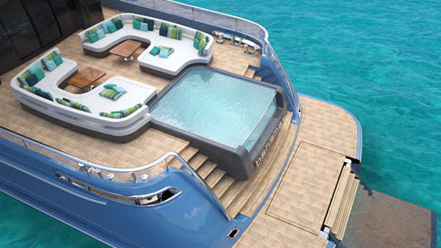Rossinavi Bahamas Series 158 transom