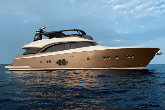MCY 86 yacht