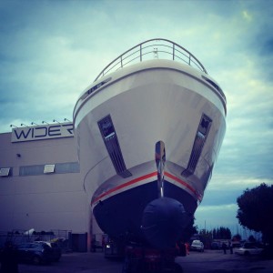 Wider 150 superyacht