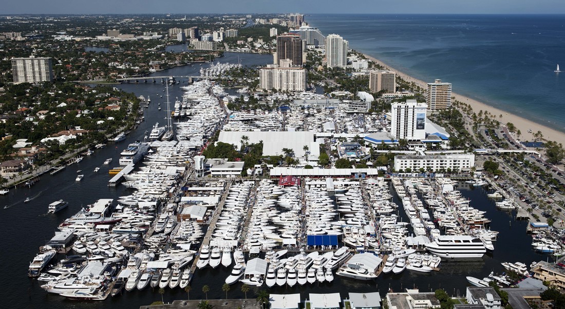 Bahia Mar Fort Lauderdale International Boat Show attracts megayachts and superyachts FLIBS's fresh approach