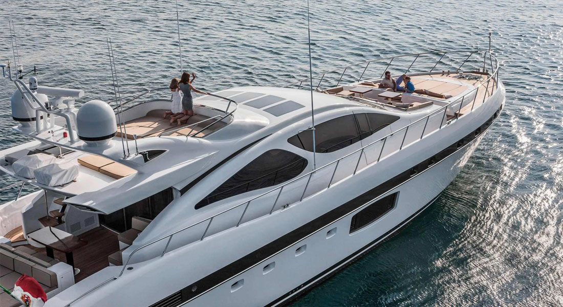 Mangusta 94 at Yachts Miami Beach