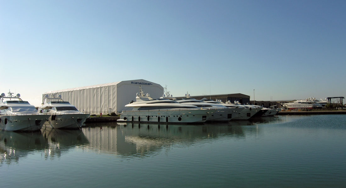 Canados private marina