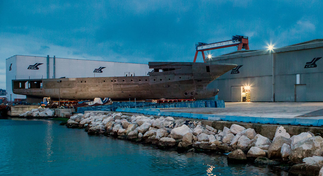CRN 135 hull