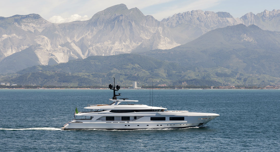 54M Baglietto megayacht Unicorn Cannes Yachting Festival