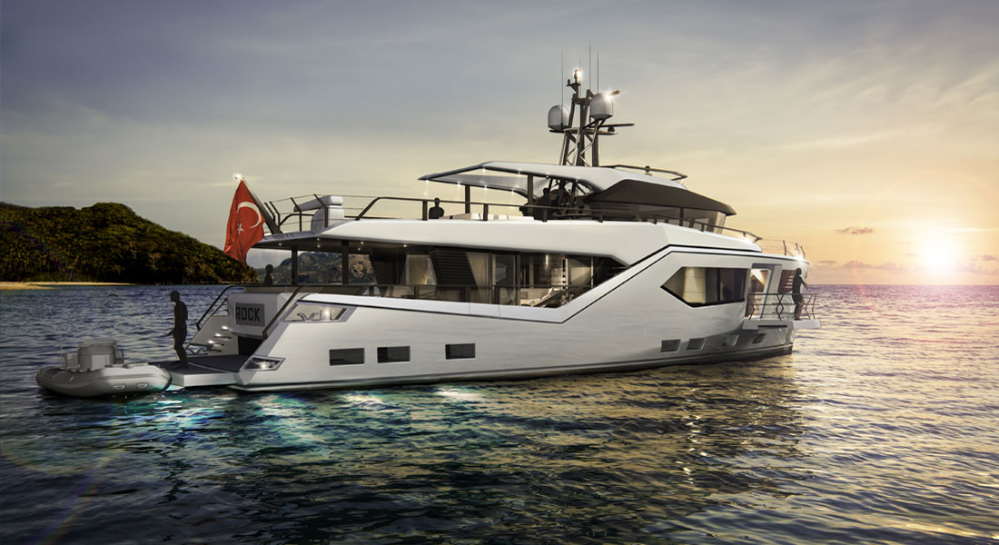 Rock Evadne Yachts Vripack explorer
