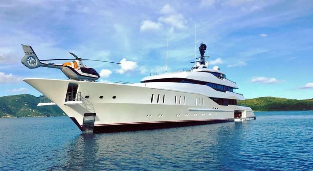 Feadship Vanish; sold and renamed Hampshire