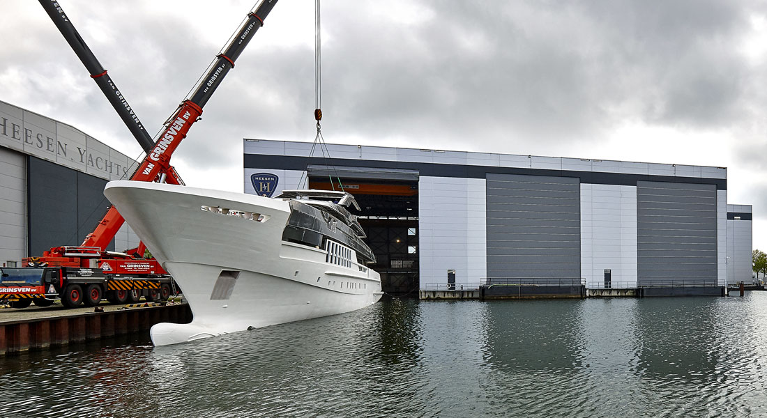 Heeesn Yachts Project Antares megayacht
