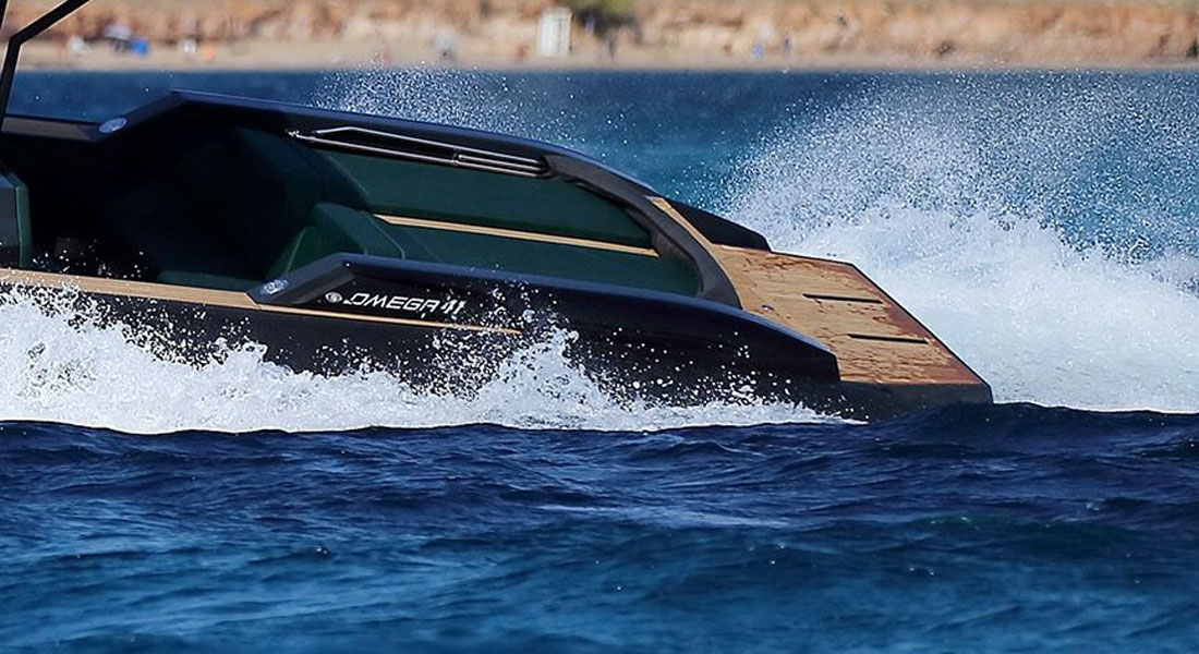 Technohull Omega 41 megayacht tender
