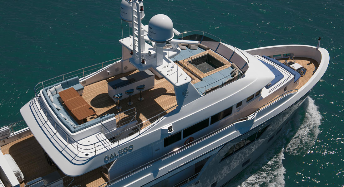 Cantiere delle Marche Galego megayacht