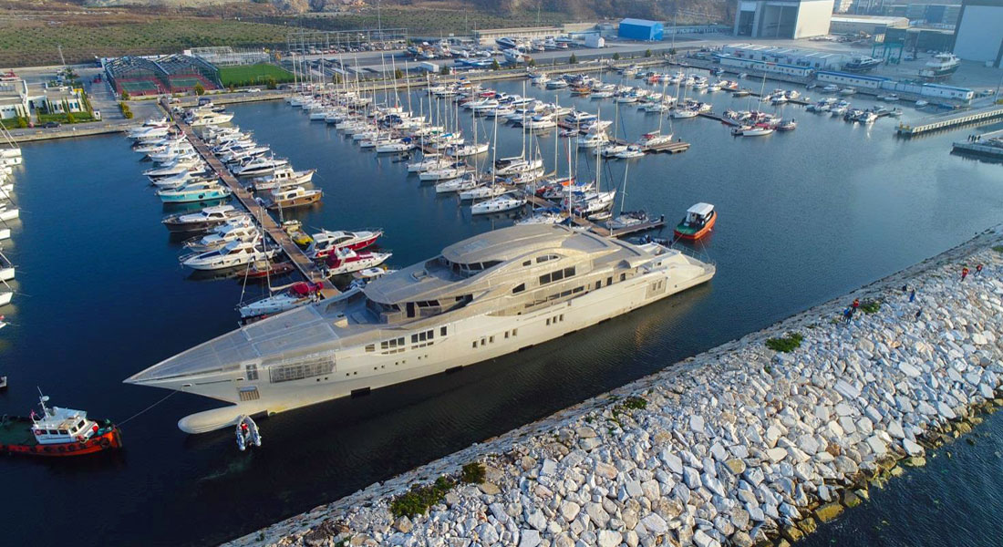 Bilgin 263 megayacht launch