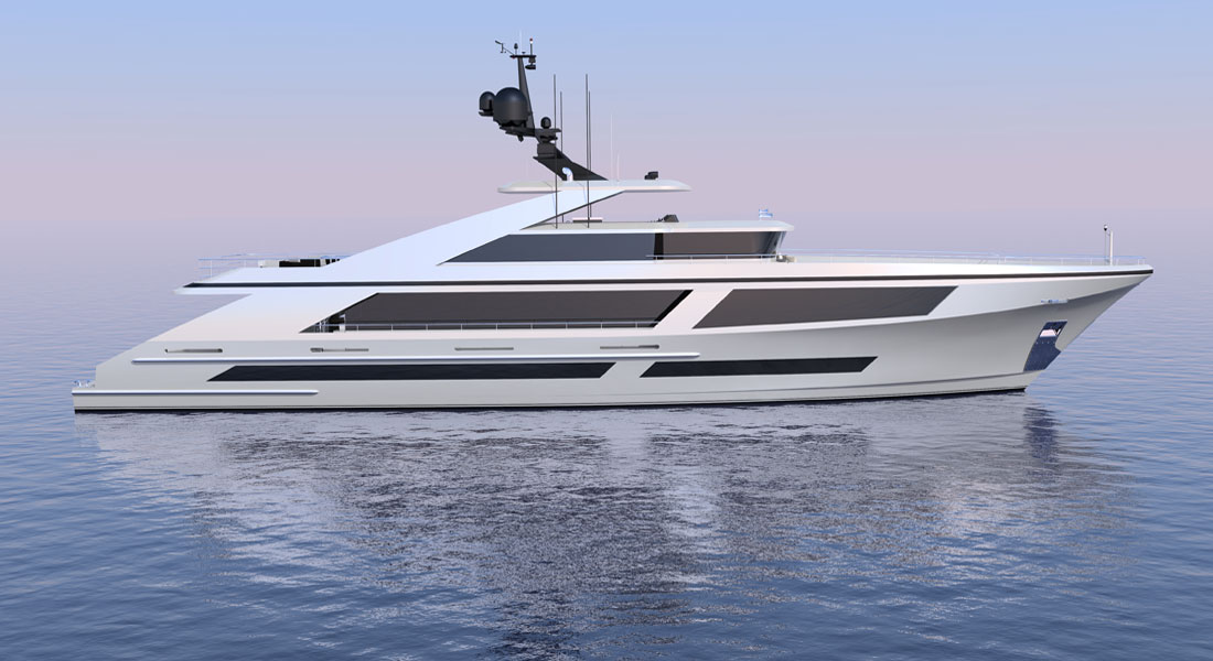 Christensen 40M Raised Pilot House megayacht