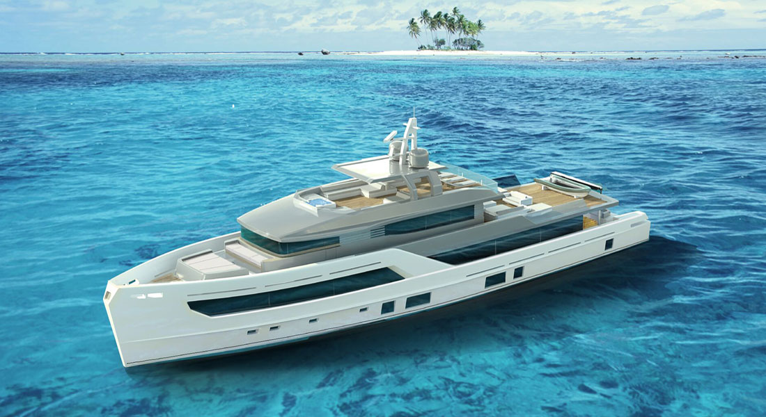 Otam 115 custom range megayacht