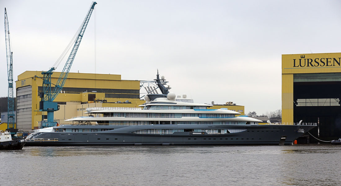 Lurssen superyacht Project Shu