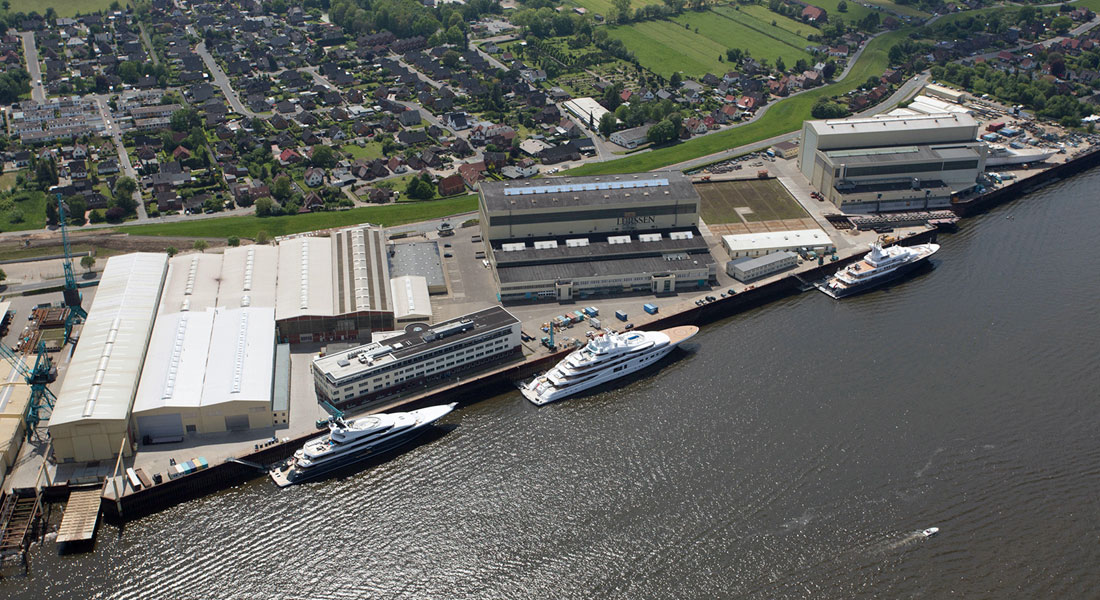 Lurssen shipyard in lemwerder general photo for Project Lightning story