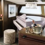 Pink Gin VI superyacht interior designs