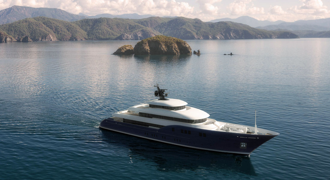 Bluebird concept Diana Yacht Design concept