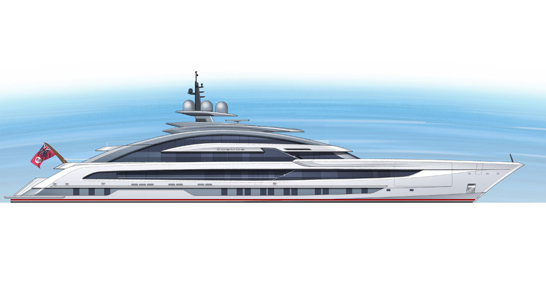 Project Cosmos Heesen megayacht