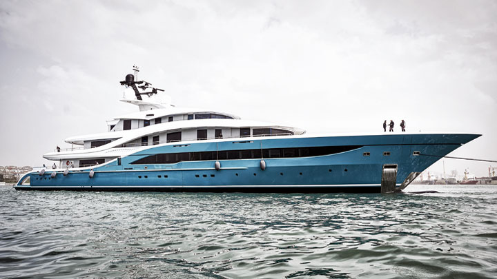 Turquoise Yachts superyacht Go launch