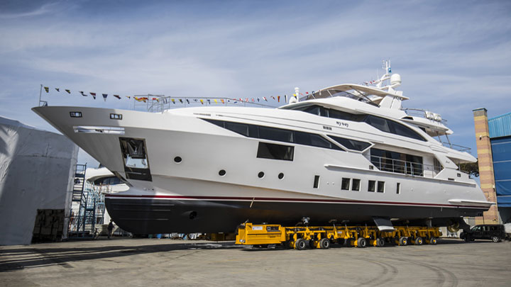 Benetti Fast 125 megayacht My Way hull five