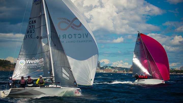 Victoria International Marina megayachts marina Melges 24 regatta