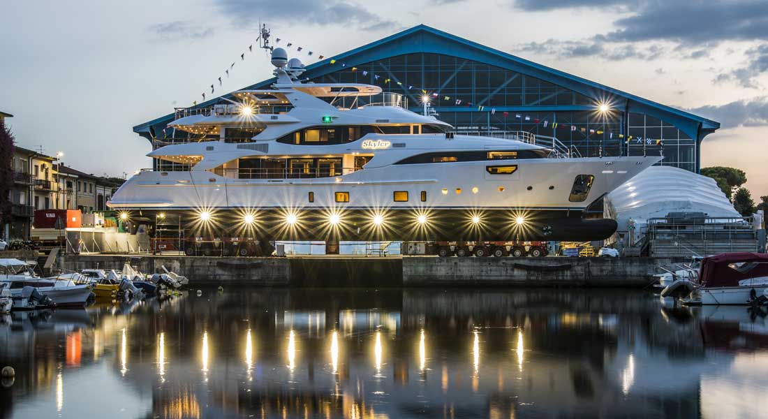 Benetti Crystal 140 megayacht Skyler