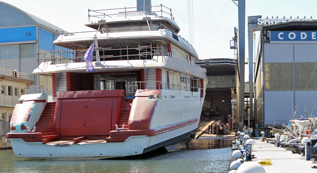 Codecasa Hull F74 65-meter superyacht