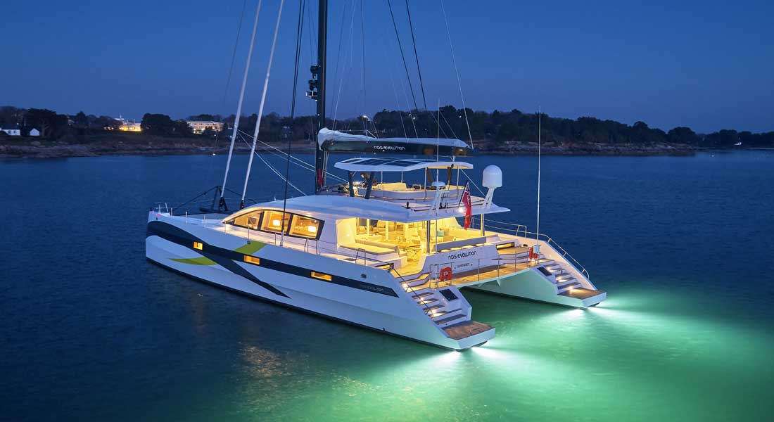 NDS Evolution megayacht catamaran JFA Yachts