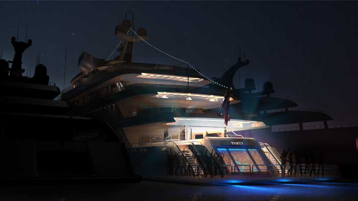 VBH superyacht entertainment systems party