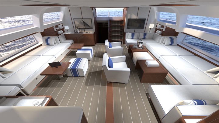 Swan 120 sailing superyacht