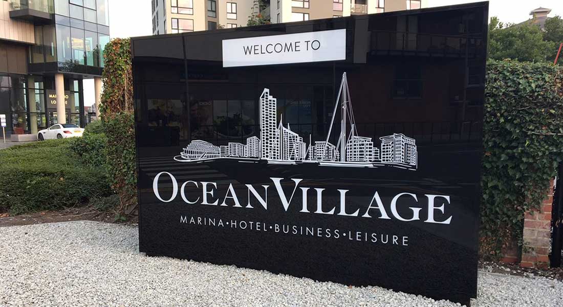 Ocean Village Marina for megayachts in Southampton