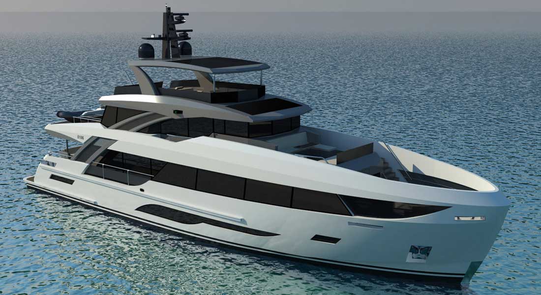Bering 106 megayacht