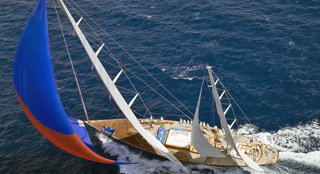 Superyacht Challenge Antigua Rebecca racing
