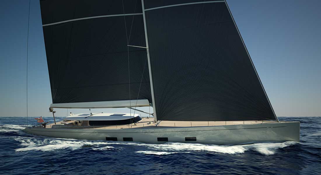 Baltic 142 megayacht Canova