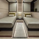 ISA Yachts megayacht Agora III guest stateroom