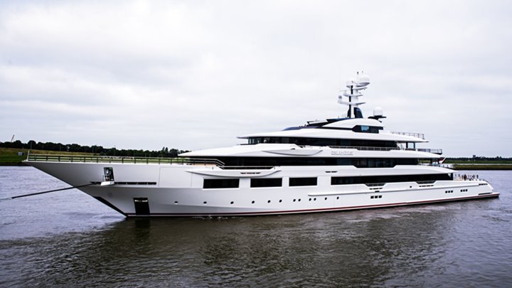Oceanco delivered the megayacht DreAMBoat in late June 2019
