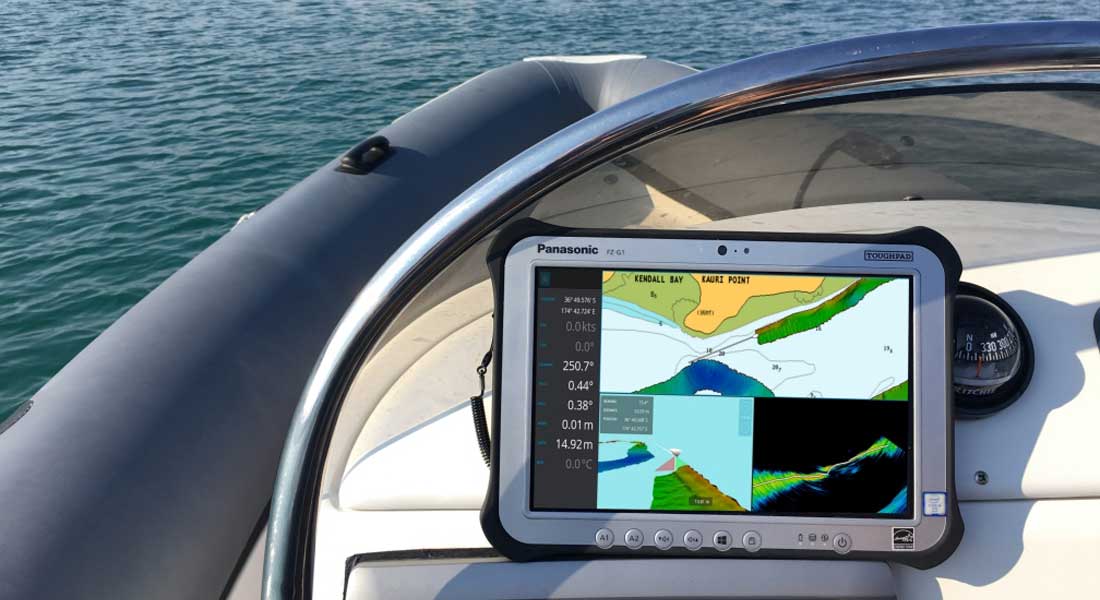 the WASSP W3 lets megayacht crew create their own bathymetric maps of remote locations