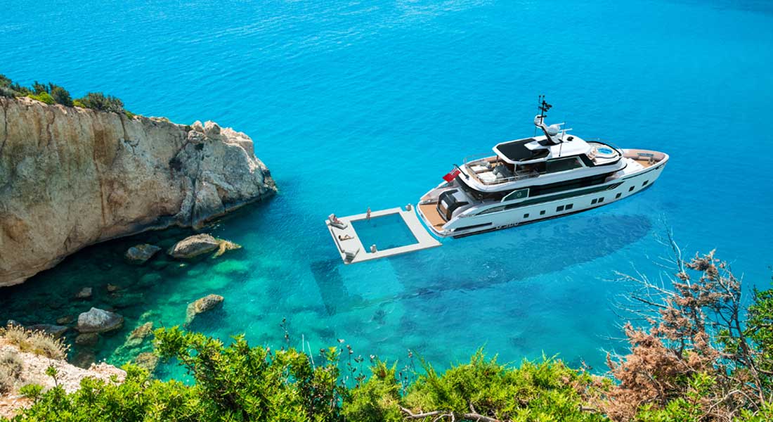 the Dynamiq G 300 is a global exploring megayacht in a 100-foot length