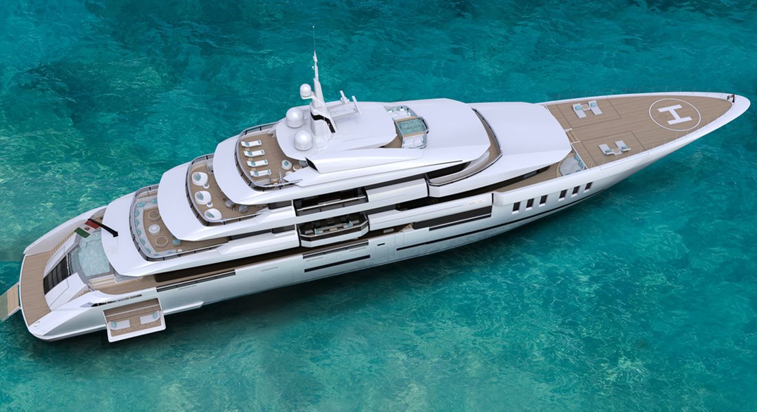 the ISA Continental 80 will be the yard's biggest superyacht