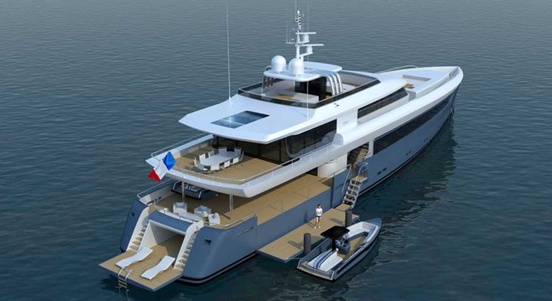the Ocea Nautilus 45 superyacht is for adventurous owners