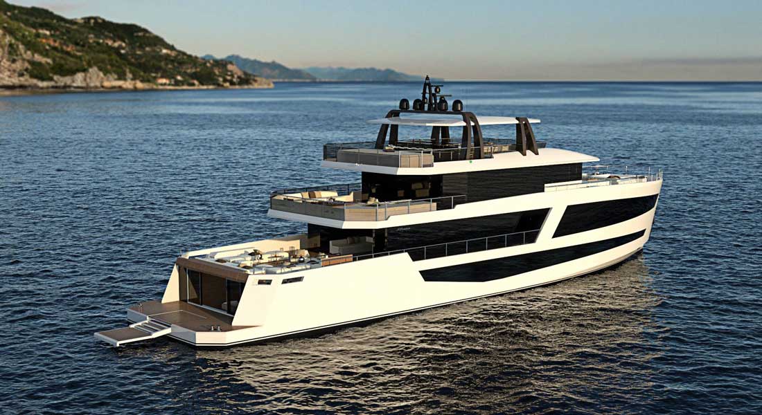 the Sundeck Yachts 38M megayacht