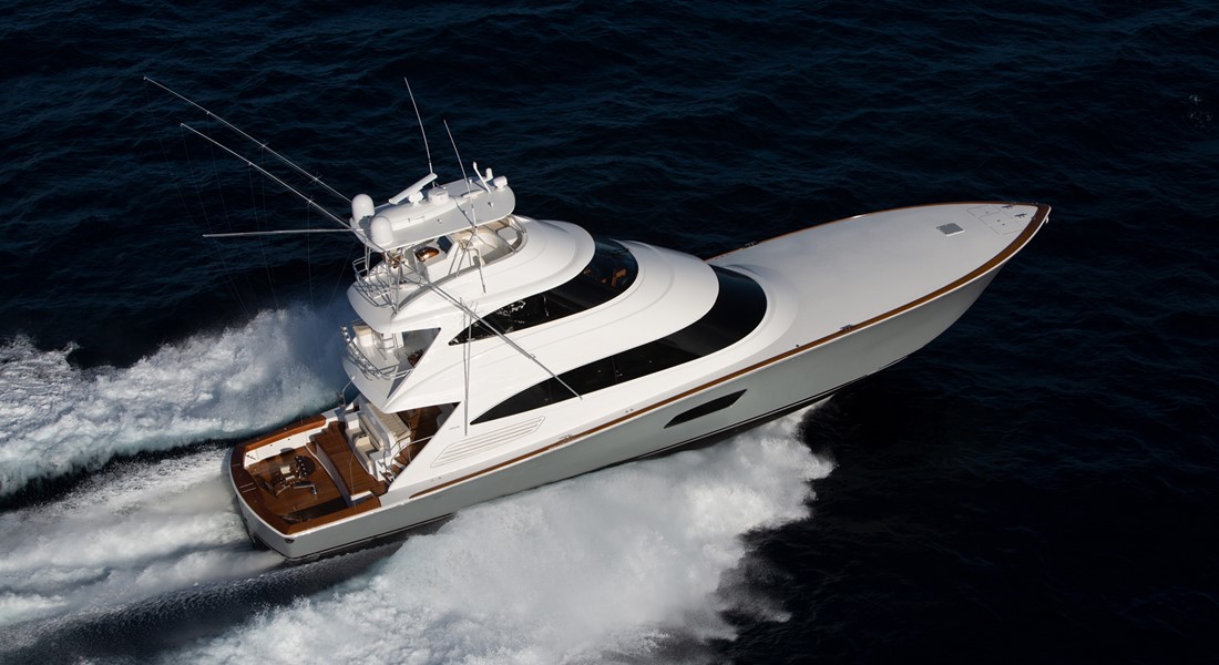 the Viking 92 Convertible megayacht could stop production due to emissions regulations
